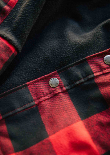 Outdoorhemd Iron & Resin Buffalo Shirt rot