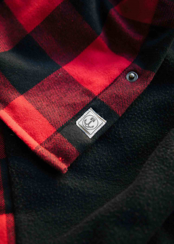 Outdoorhemd Iron & Resin Buffalo Shirt rot
