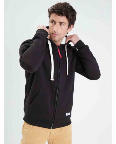 Hoodie Daytona 73 Chamonix schwarz