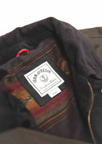 Canvasjacke Iron & Resin Grant Darkgreen