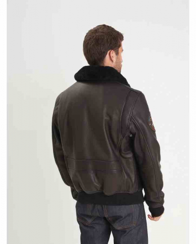 Lederjacke Daytona 73 Phantom schwarz