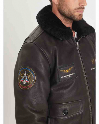 Lederjacke Daytona 73 Phantom schwarz