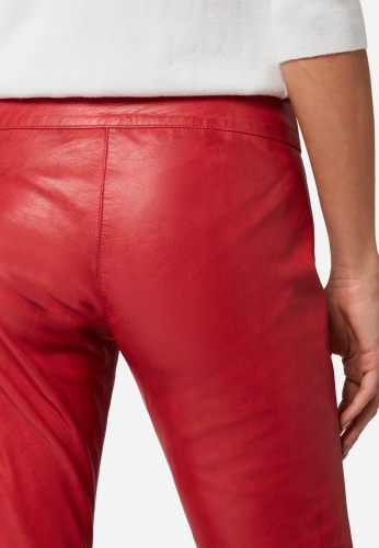 Lederhose Ricano Low Cut rot