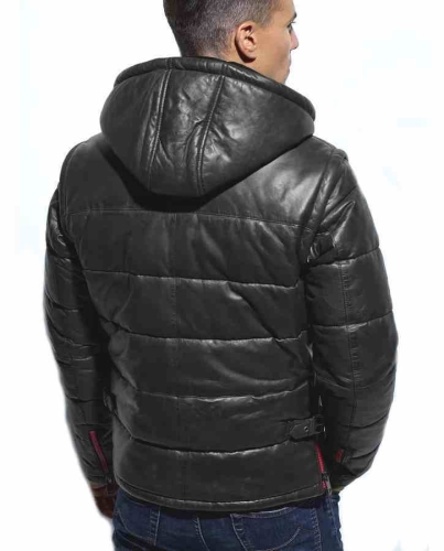 Lederjacke Daytona 73 Caucase schwarz