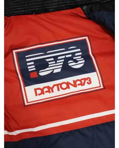 Lederjacke Daytona 73 Caucase schwarz