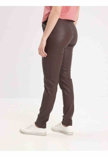 Lederhose Rose Garden Dina braun
