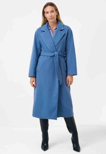 Damenmantel Ricano Miriam blau