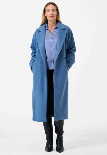 Damenmantel Ricano Miriam blau