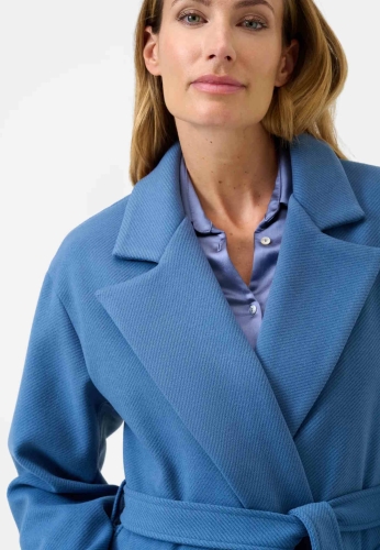 Damenmantel Ricano Miriam blau