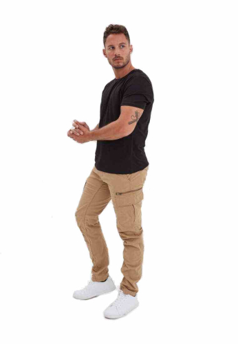Cargohose Daytona 73 Roanoke Jeans beige