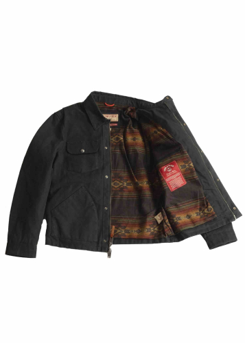 Iron & Resin Cruiser Jacket V1 schwarz