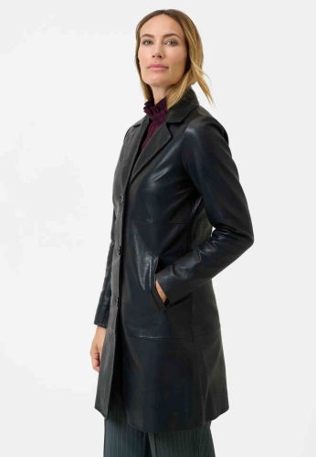 Ledermantel Ricano Marzia schwarz