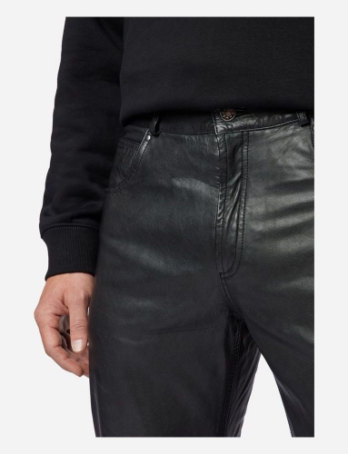 Lederhose Ricano Trant Pant schwarz