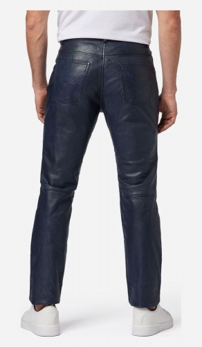 Lederhose Ricano Trant Pant blau