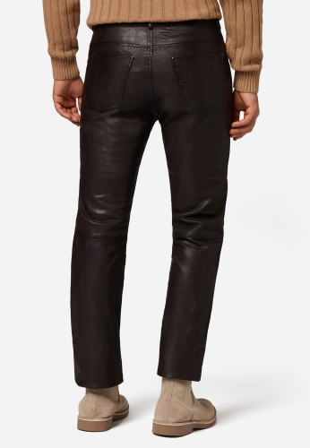 Lederhose Ricano Trant Pant Braun