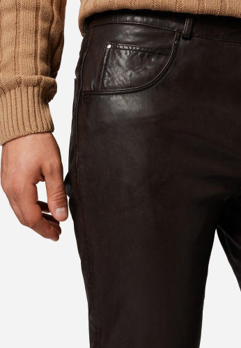 Lederhose Ricano Trant Pant Braun