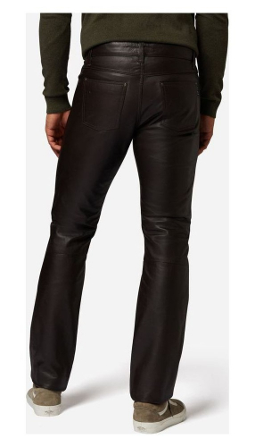 Lederhose Ricano Cow Waxy braun