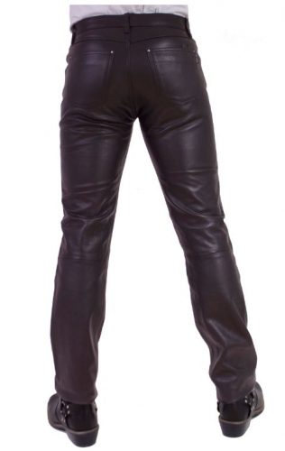 Lederhose Ricano Cow Waxy braun