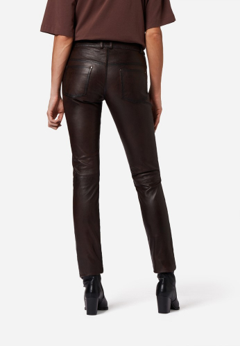 Lederhose Ricano Dorin dunkelbraun
