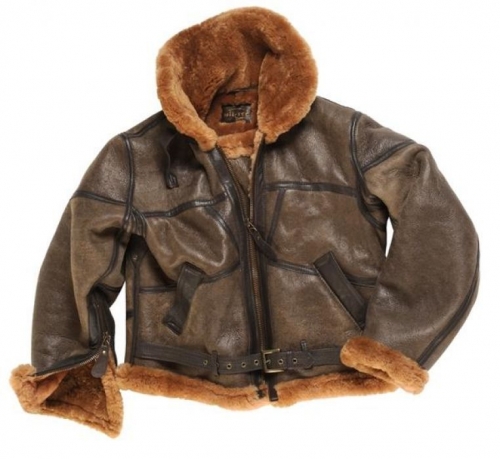 Britische RAF Royal Air Force Lederjacke braun