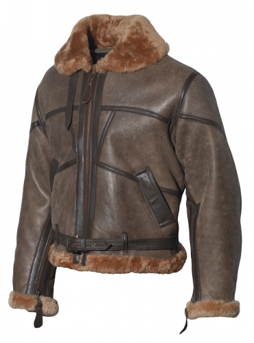 Britische RAF Royal Air Force Lederjacke braun