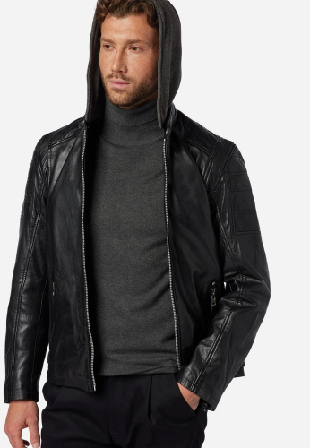 Lederjacke Ricano Brute schwarz