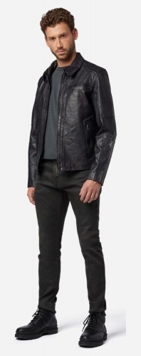 Lederjacke Ricano Shelby Schwarz