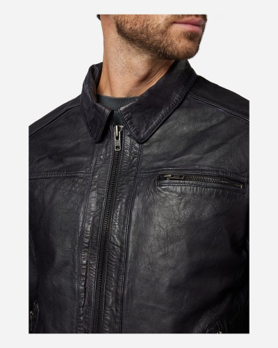 Lederjacke Ricano Shelby Schwarz