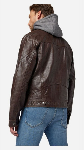 Lederjacke Ricano Rex braun