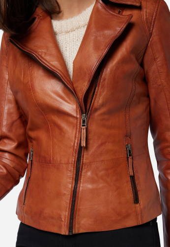 Lederjacke Ricano Sally Cognac-braun