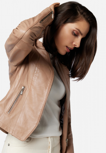 Lederjacke Ricano Abigale Taupe