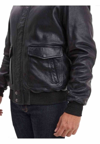 Lederjacke Daytona 73 Corsair schwarz