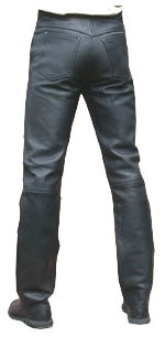 Lederhose Skorpion Rindanilinleder schwarz