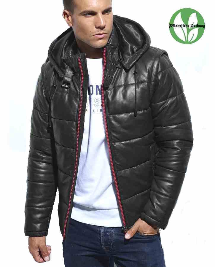 Lederjacke Daytona 73 Caucase schwarz