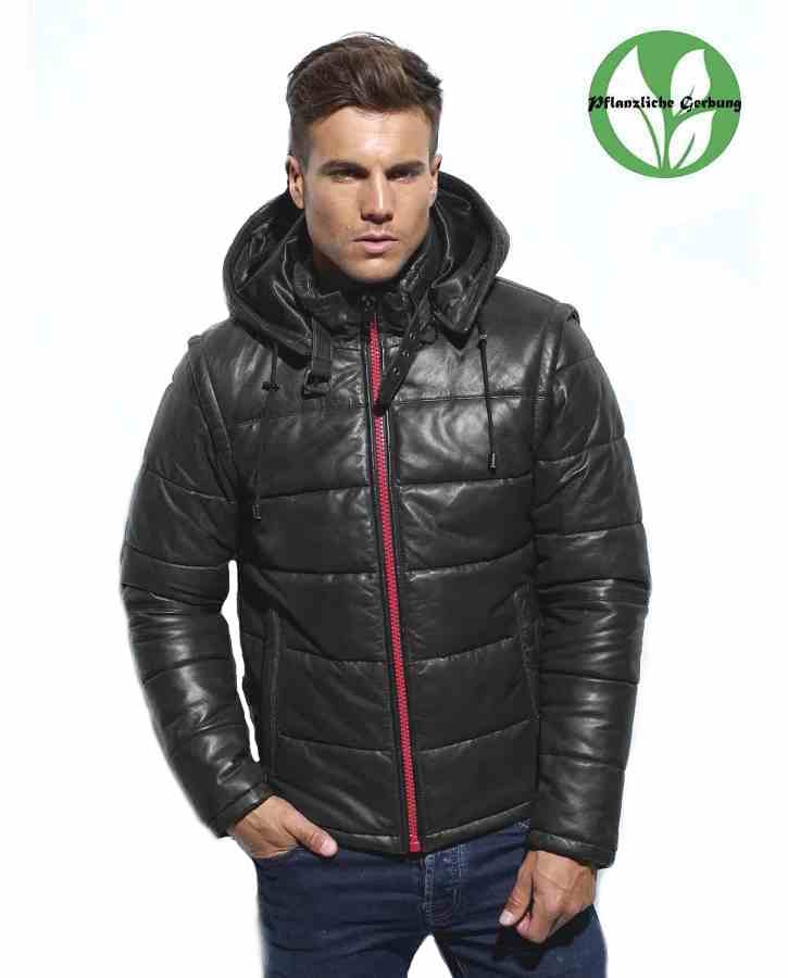 Lederjacke Daytona 73 Caucase schwarz