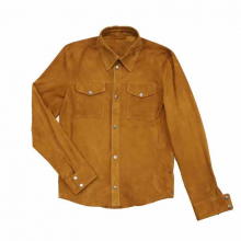 Lederhemd Iron & Resin Roughneck Cognac