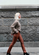 Lederhose Levinsky Jill Cognac-braun