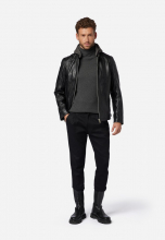 Lederjacke Ricano Brute schwarz